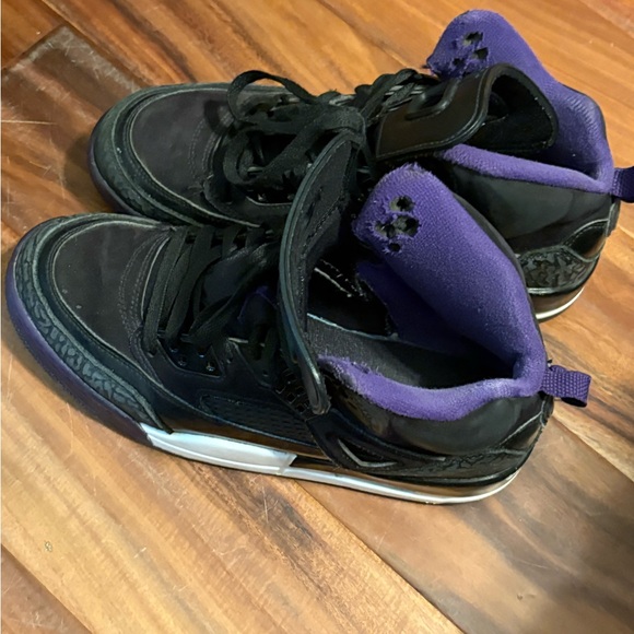 Jordan Spizike Black Court Purple‎ size - Picture 4 of 5